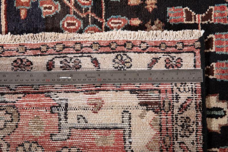 8'11" x 3'6" Excellent Hand-Knotted Vintage Tribal Runner Rug - Yasi & Fara 