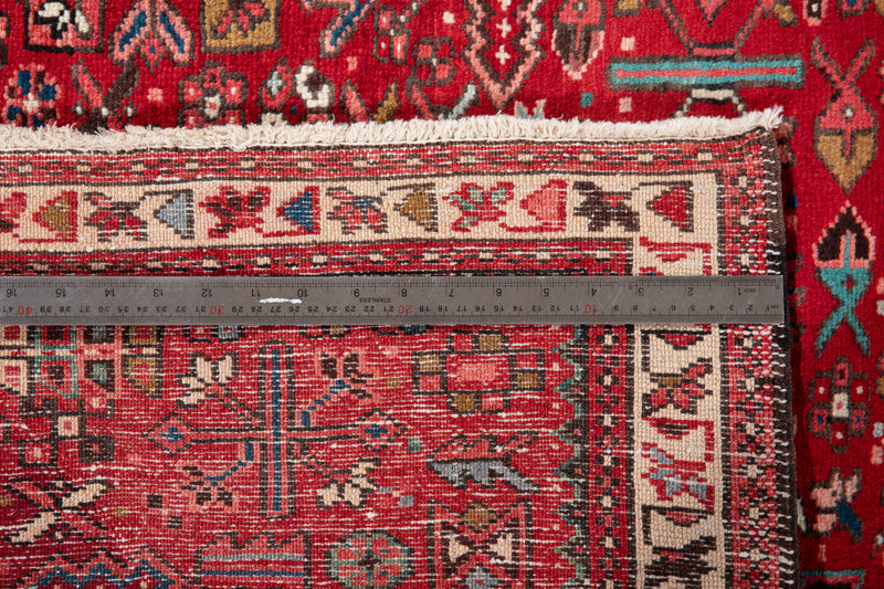 9'4" x 3'9" Excellent Hand-Knotted Vintage Collectible Tribal Runner Rug - Yasi & Fara 