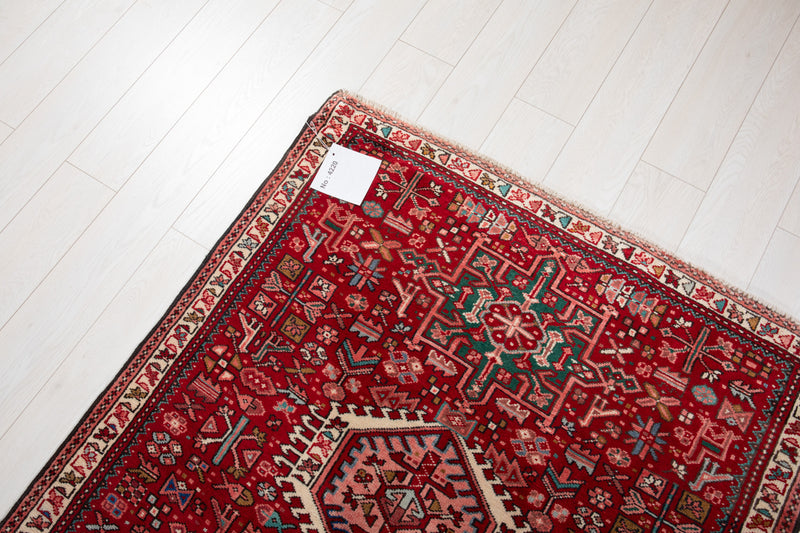 9'4" x 3'9" Excellent Hand-Knotted Vintage Collectible Tribal Runner Rug - Yasi & Fara 