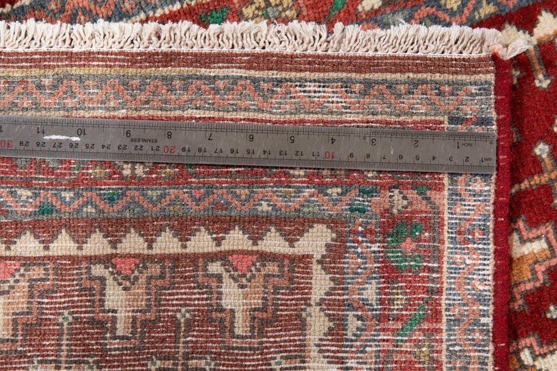 9'3" x 2'4" Excellent Hand-Knotted Vintage Tribal Runner Rug - Yasi & Fara 
