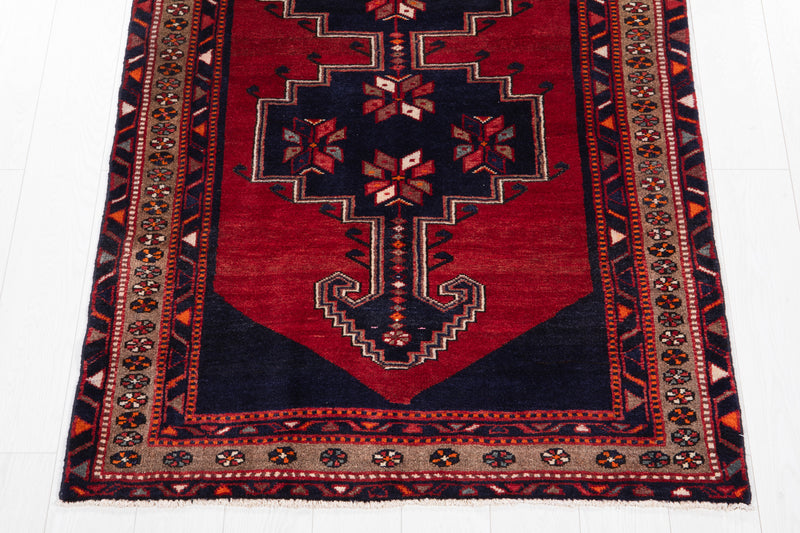 6' 7" x 3' 9" Excellent Hand-Knotted Vintage Tribal Rug - Yasi & Fara 