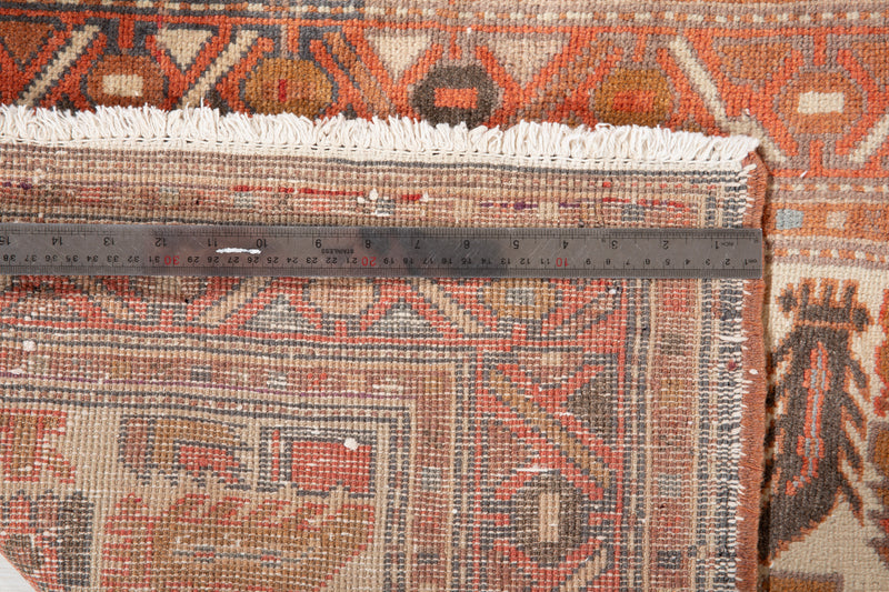 9'7" x 2'6" Excellent Hand-Knotted Vintage Tribal Runner Rug - Yasi & Fara 
