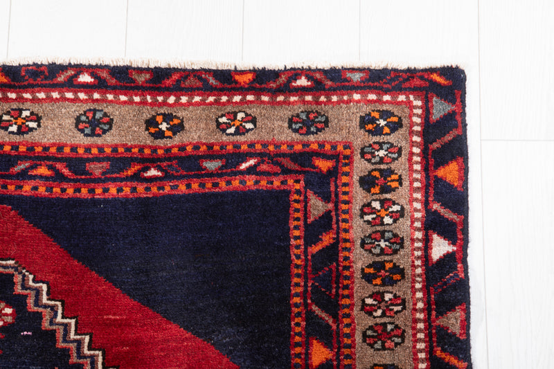 6' 7" x 3' 9" Excellent Hand-Knotted Vintage Tribal Rug - Yasi & Fara 