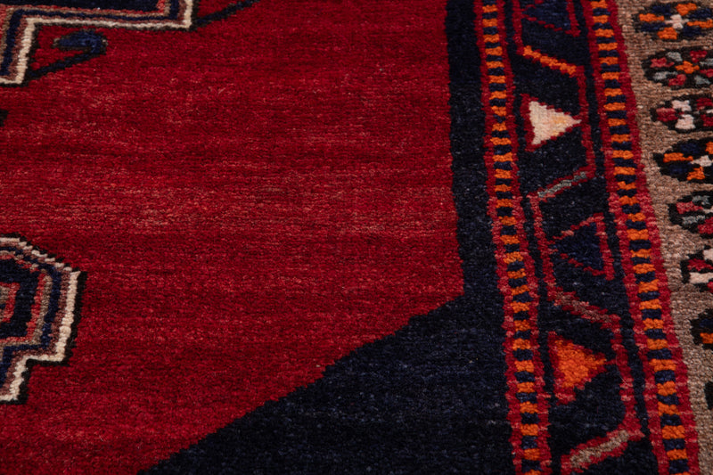 6' 7" x 3' 9" Excellent Hand-Knotted Vintage Tribal Rug - Yasi & Fara 
