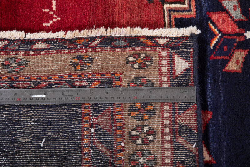 6' 7" x 3' 9" Excellent Hand-Knotted Vintage Tribal Rug - Yasi & Fara 