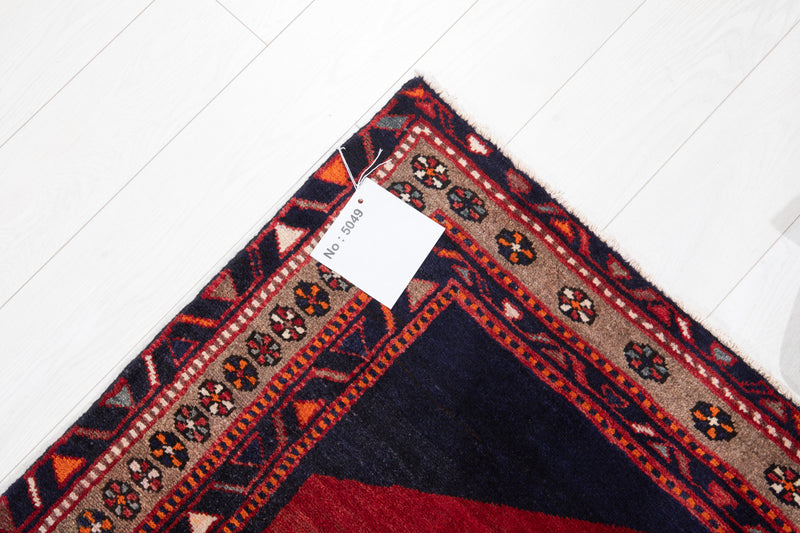 6' 7" x 3' 9" Excellent Hand-Knotted Vintage Tribal Rug - Yasi & Fara 