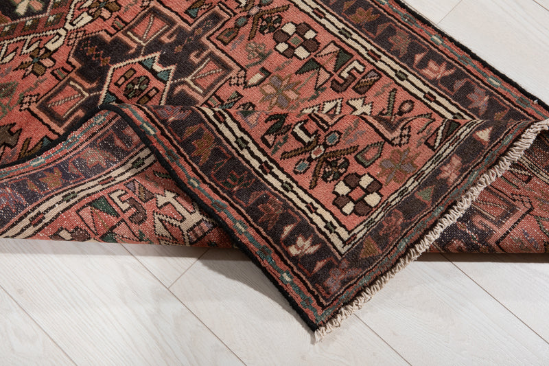 12'10" x 2'8" Excellent Hand-Knotted Antique Tribal Runner Rug - Yasi & Fara 