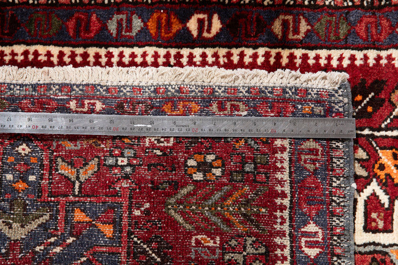 14' 4" x 2' 9" Excellent Hand-Knotted Vintage Tribal Runner Rug - Yasi & Fara 