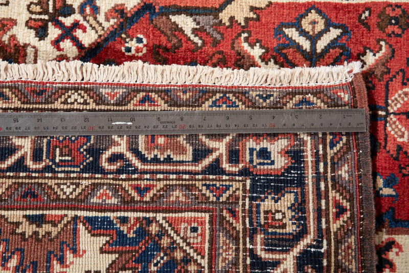 9' 9" x 4' Excellent Hand-Knotted Collectible Tribal Runner Rug - Yasi & Fara 