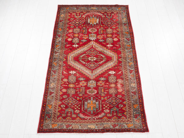 6' 9" x 3' 5" Excellent Hand-Knotted Antique Tribal Rug - Yasi & Fara 