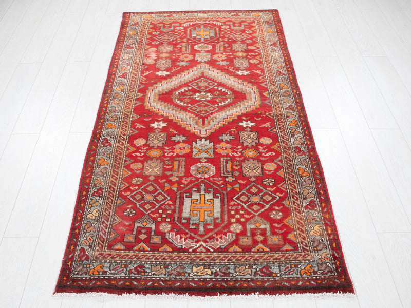 6' 9" x 3' 5" Excellent Hand-Knotted Antique Tribal Rug - Yasi & Fara 