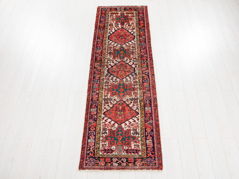 8' 6" x 2' 7" Excellent Hand-Knotted Antique Collectible Tribal Runner Rug - Yasi & Fara 