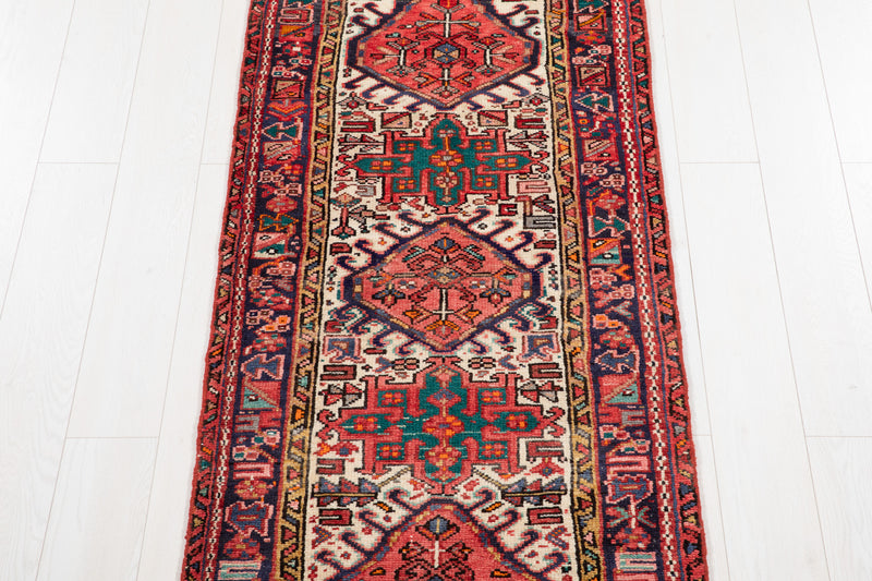 8' 6" x 2' 7" Excellent Hand-Knotted Antique Collectible Tribal Runner Rug - Yasi & Fara 