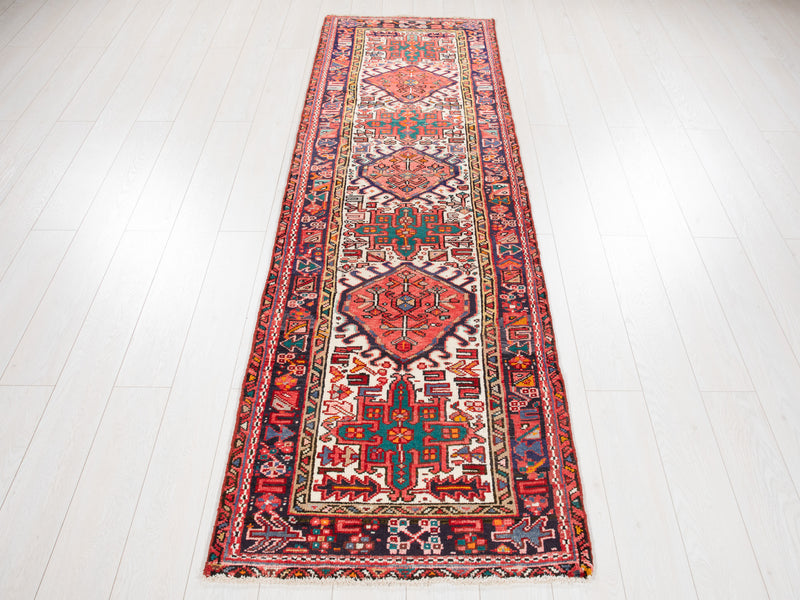 8' 6" x 2' 7" Excellent Hand-Knotted Antique Collectible Tribal Runner Rug - Yasi & Fara 