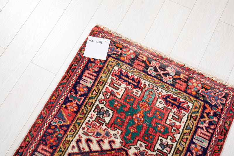 8' 6" x 2' 7" Excellent Hand-Knotted Antique Collectible Tribal Runner Rug - Yasi & Fara 
