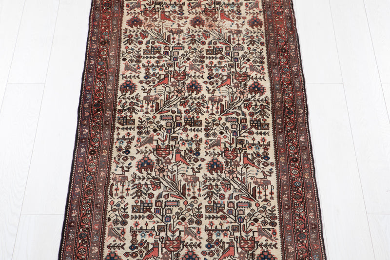 6' 5" x 2' 10" Excellent Hand-Knotted Vintage Collectible Tribal Rug - Yasi & Fara 