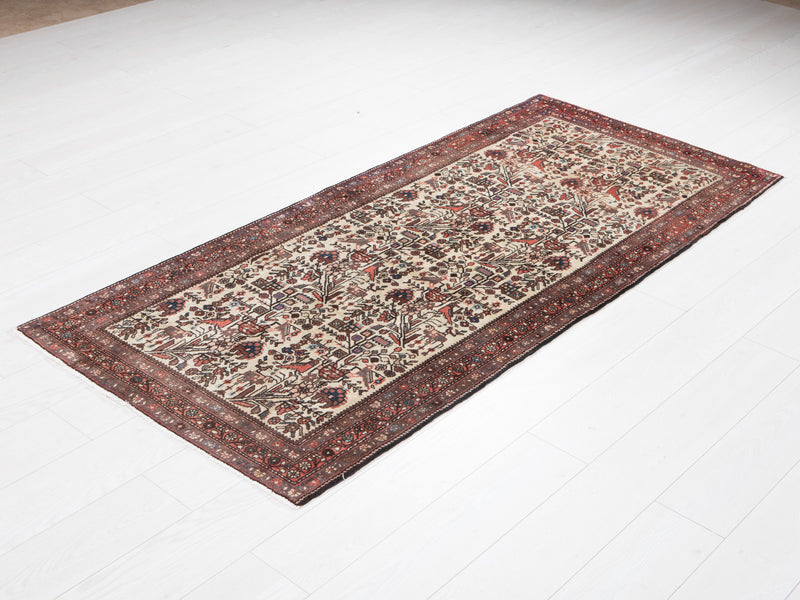 6' 5" x 2' 10" Excellent Hand-Knotted Vintage Collectible Tribal Rug - Yasi & Fara 