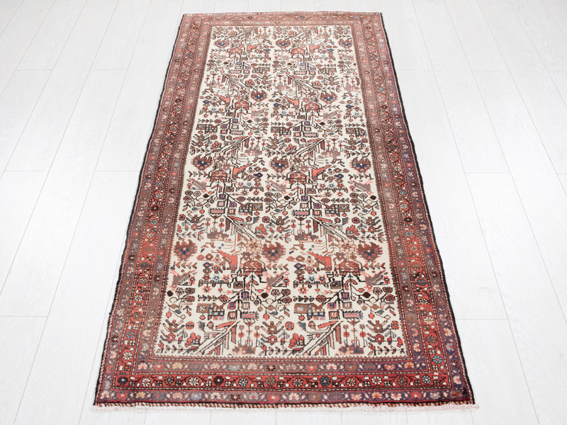 6' 5" x 2' 10" Excellent Hand-Knotted Vintage Collectible Tribal Rug - Yasi & Fara 