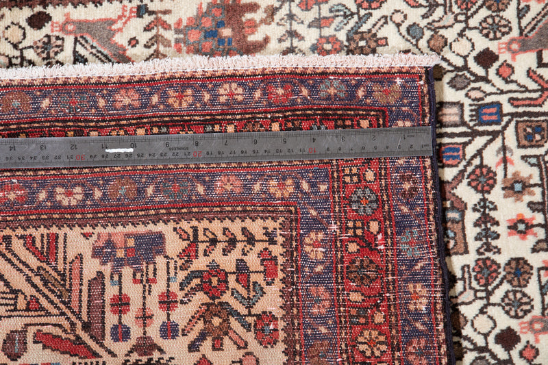 6' 5" x 2' 10" Excellent Hand-Knotted Vintage Collectible Tribal Rug - Yasi & Fara 