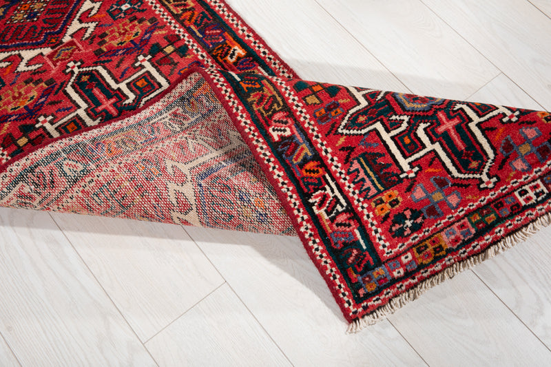 11' 5" x 1' 10" Excellent Hand-Knotted Vintage Collectible Tribal Runner Rug - Yasi & Fara 