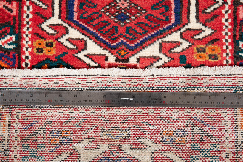 11' 5" x 1' 10" Excellent Hand-Knotted Vintage Collectible Tribal Runner Rug - Yasi & Fara 