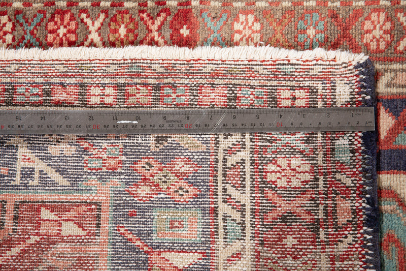 10' 9" x 2' 10" Excellent Hand-Knotted Antique Collectible Tribal Runner Rug - Yasi & Fara 