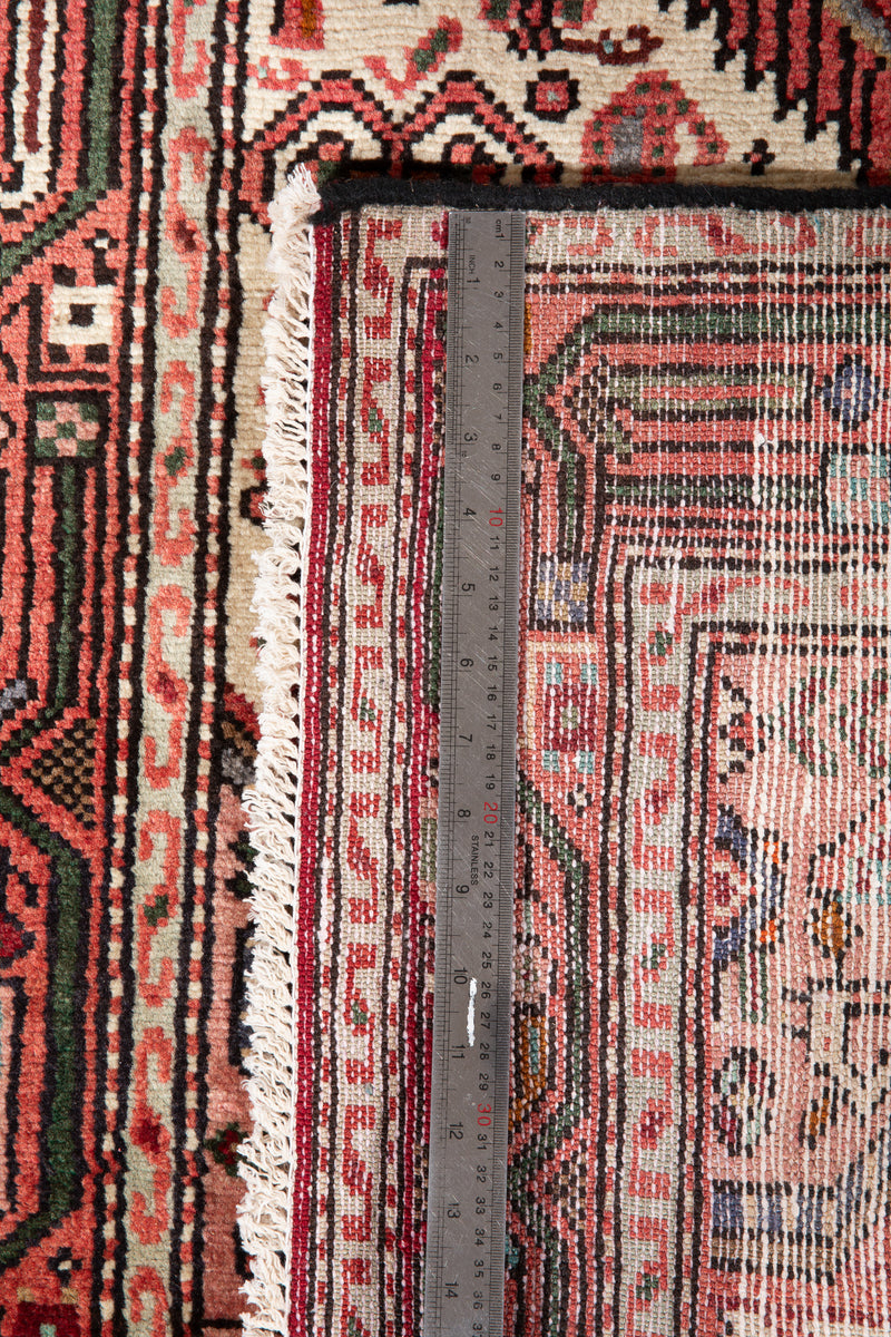10' 11" x 2' 7" Excellent Hand-Knotted Collectible Vintage Tribal Runner Rug - Yasi & Fara 