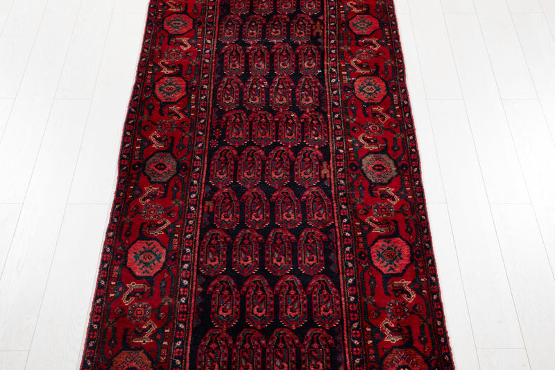 16' 9" x 3' 7" Excellent Hand-Knotted Antique Collectible Tribal Runner Rug - Yasi & Fara 