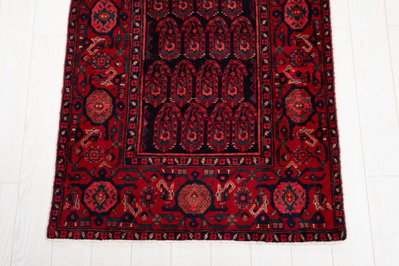 16' 9" x 3' 7" Excellent Hand-Knotted Antique Collectible Tribal Runner Rug - Yasi & Fara 