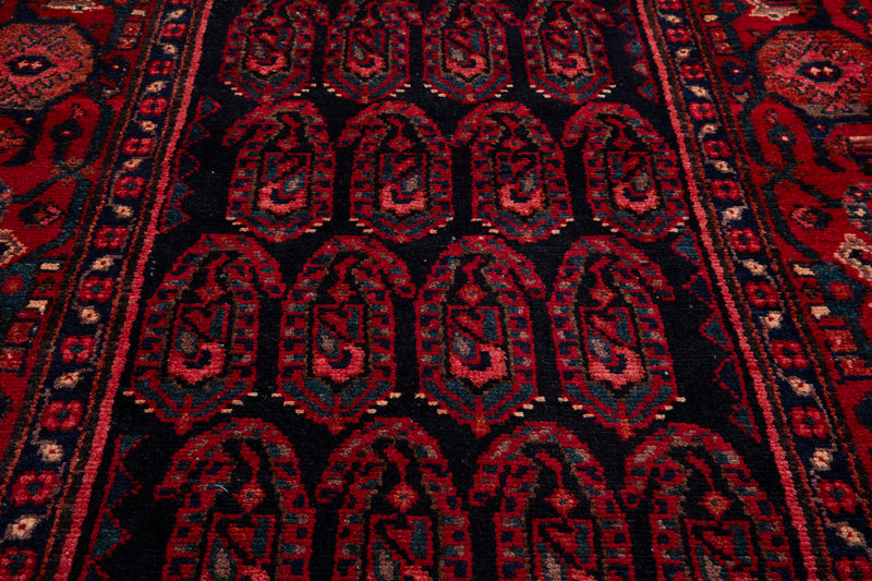 16' 9" x 3' 7" Excellent Hand-Knotted Antique Collectible Tribal Runner Rug - Yasi & Fara 