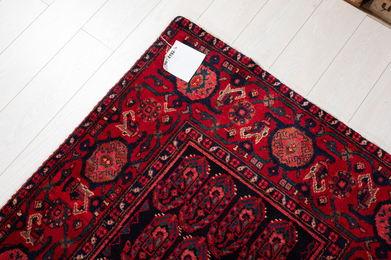 16' 9" x 3' 7" Excellent Hand-Knotted Antique Collectible Tribal Runner Rug - Yasi & Fara 