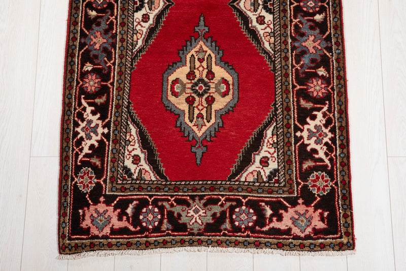 17' 2" x 3' 1" Excellent Hand-Knotted Vintage Long Tribal Runner Rug - Yasi & Fara 
