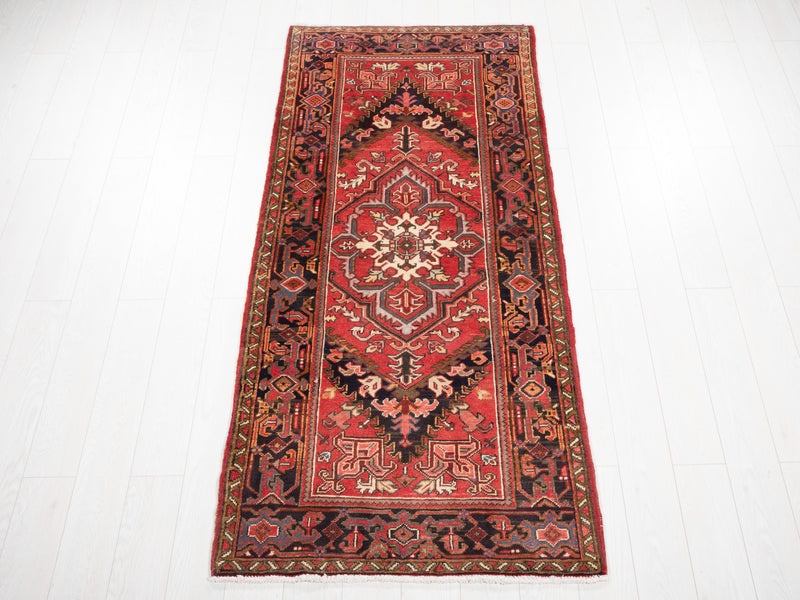 7' 3" x 3' 3" Excellent Hand-Knotted Vintage Collectible Tribal Rug - Yasi & Fara 