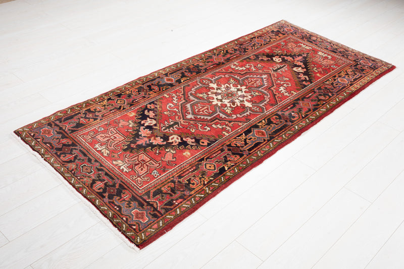 7' 3" x 3' 3" Excellent Hand-Knotted Vintage Collectible Tribal Rug - Yasi & Fara 
