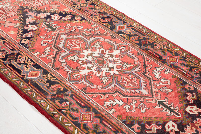 7' 3" x 3' 3" Excellent Hand-Knotted Vintage Collectible Tribal Rug - Yasi & Fara 