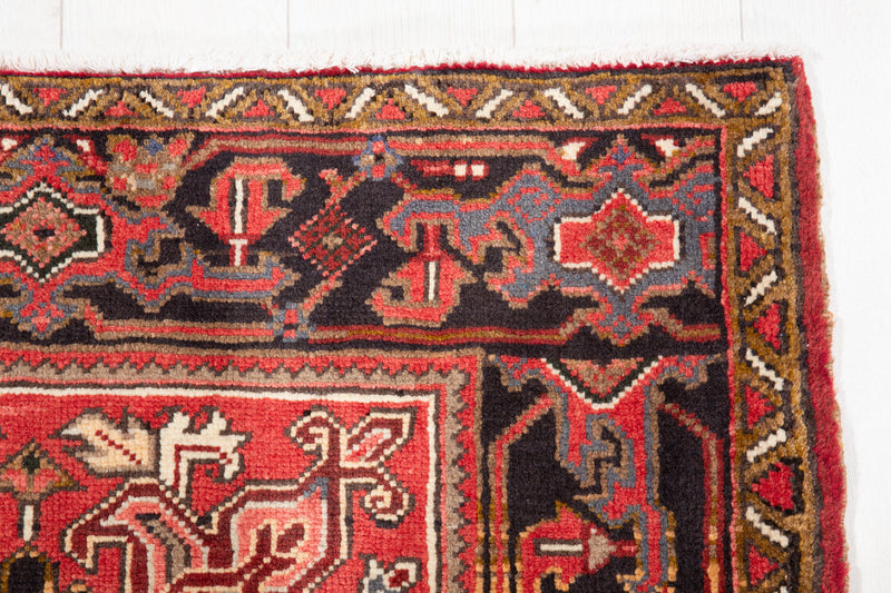 7' 3" x 3' 3" Excellent Hand-Knotted Vintage Collectible Tribal Rug - Yasi & Fara 
