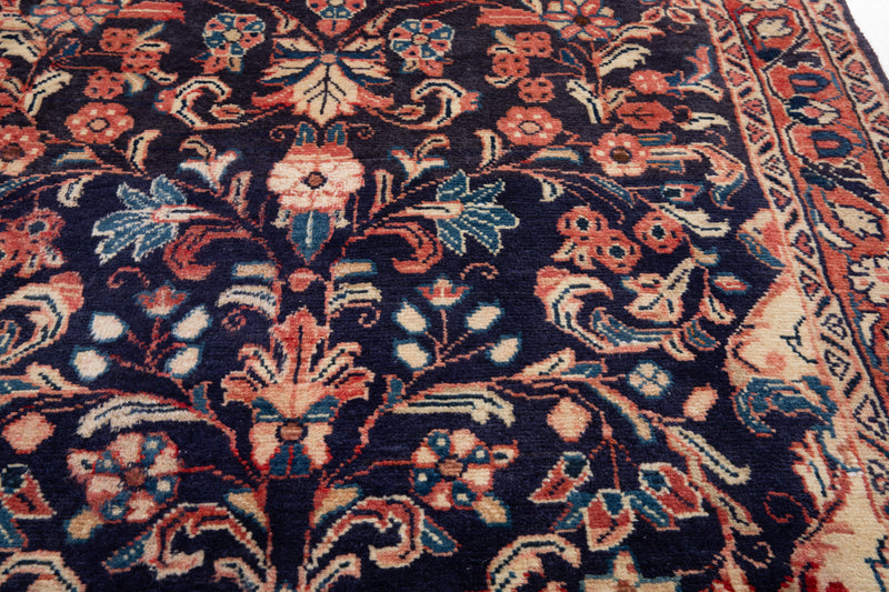 15' 3" x 3' 7" Excellent Hand-Knotted Collectible Vintage Tribal Runner Rug - Yasi & Fara 