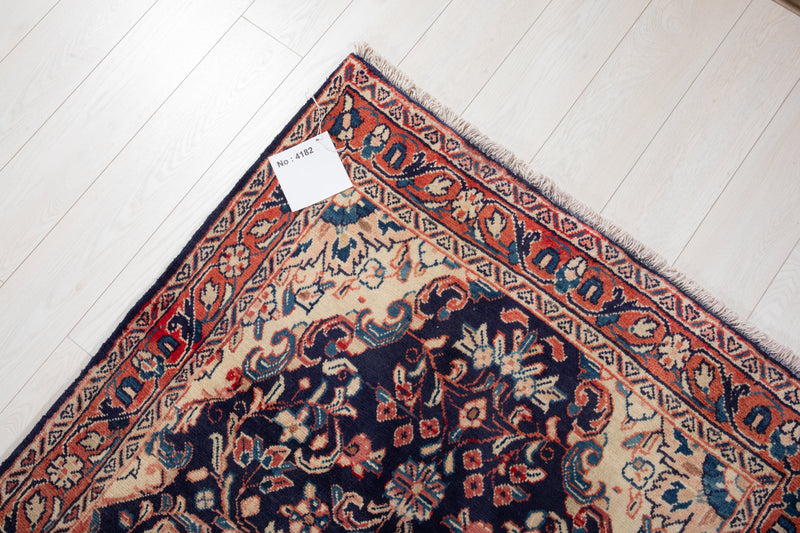 15' 3" x 3' 7" Excellent Hand-Knotted Collectible Vintage Tribal Runner Rug - Yasi & Fara 