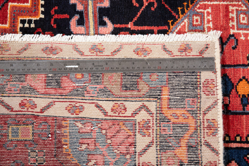5' 5" x 3' 8" Excellent Hand-Knotted Vintage Collectible Tribal Rug - Yasi & Fara 
