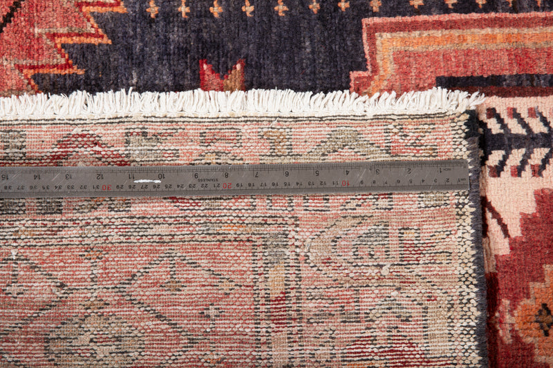 9' 6" x 3' 5" Excellent Hand-Knotted Vintage Tribal Runner Rug - Yasi & Fara 