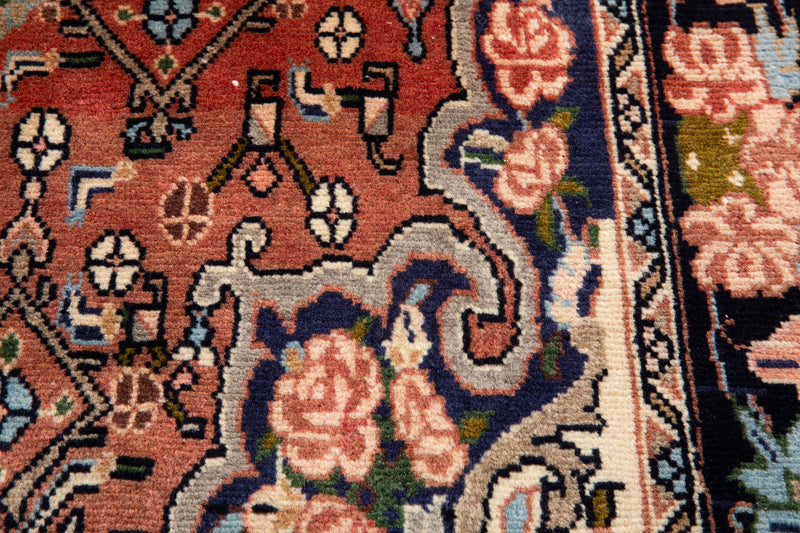 4' 10" x 3' 1" Excellent Hand-Knotted Vintage Collectible Rug - Yasi & Fara 