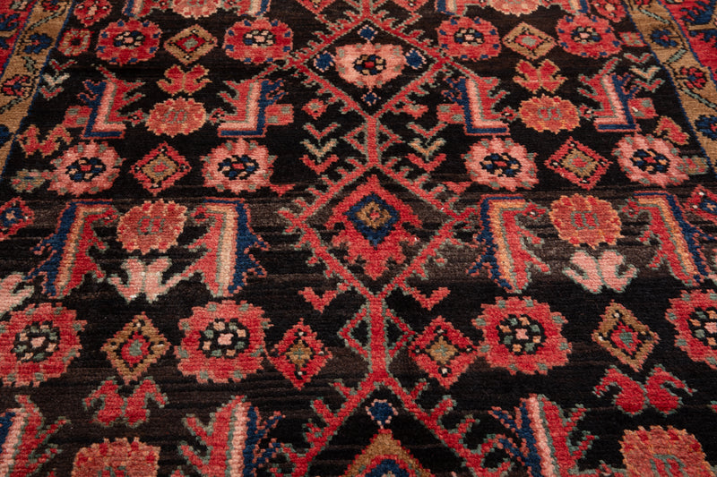 16' 4" x 3' 8" Excellent Hand-Knotted Vintage Collectible Tribal Runner Rug - Yasi & Fara 