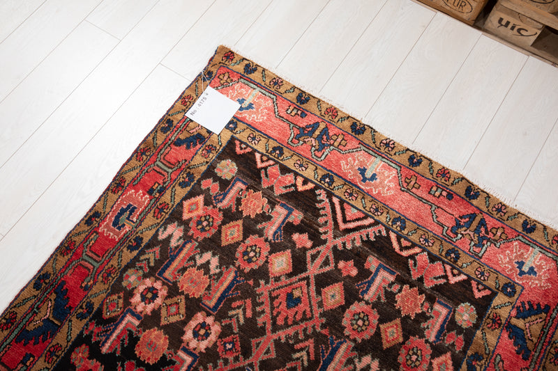 16' 4" x 3' 8" Excellent Hand-Knotted Vintage Collectible Tribal Runner Rug - Yasi & Fara 