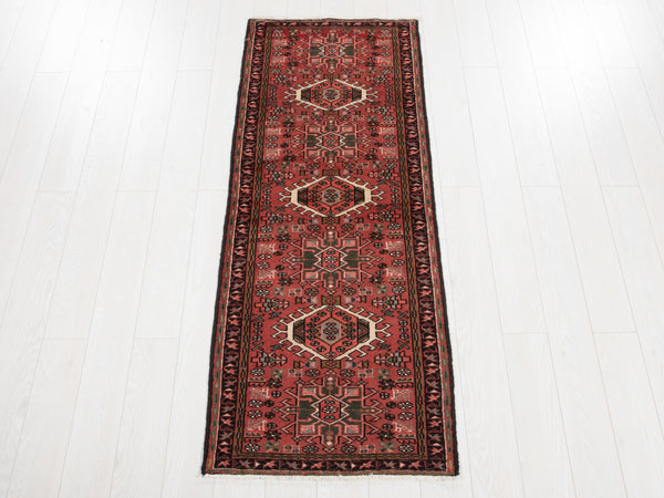 6' 5" x 2' 5" Excellent Hand-Knotted Vintage Tribal Runner Rug - Yasi & Fara 