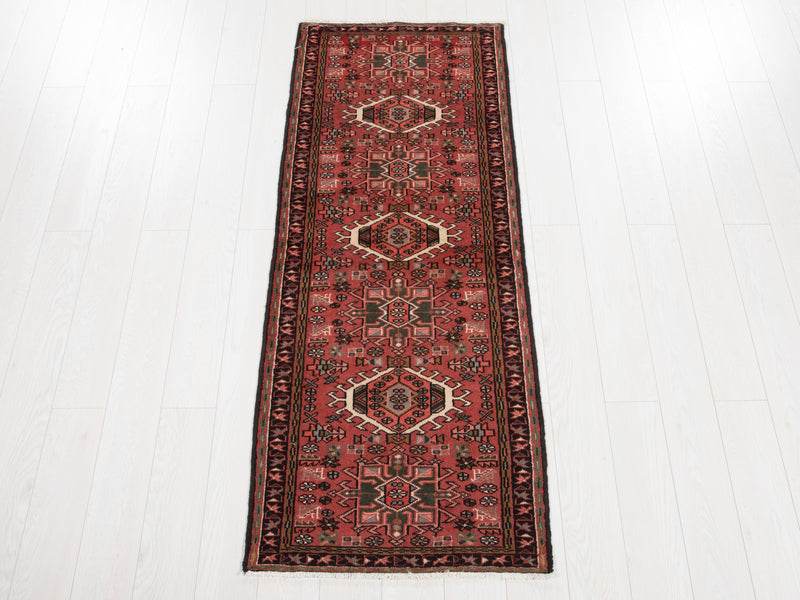 6' 5" x 2' 5" Excellent Hand-Knotted Vintage Tribal Runner Rug - Yasi & Fara 