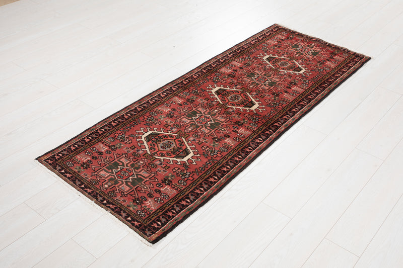 6' 5" x 2' 5" Excellent Hand-Knotted Vintage Tribal Runner Rug - Yasi & Fara 