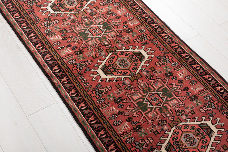 6' 5" x 2' 5" Excellent Hand-Knotted Vintage Tribal Runner Rug - Yasi & Fara 