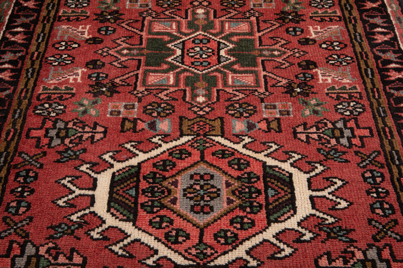 6' 5" x 2' 5" Excellent Hand-Knotted Vintage Tribal Runner Rug - Yasi & Fara 