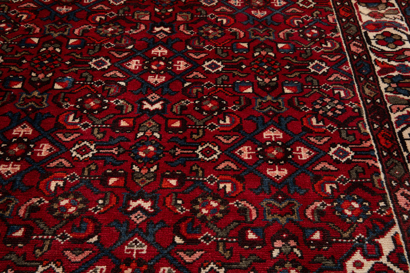9' 9" x 3' 8" Excellent Hand-Knotted Vintage Collectible Tribal Runner Rug - Yasi & Fara 