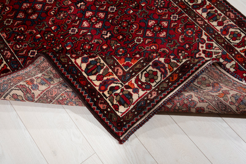 9' 9" x 3' 8" Excellent Hand-Knotted Vintage Collectible Tribal Runner Rug - Yasi & Fara 